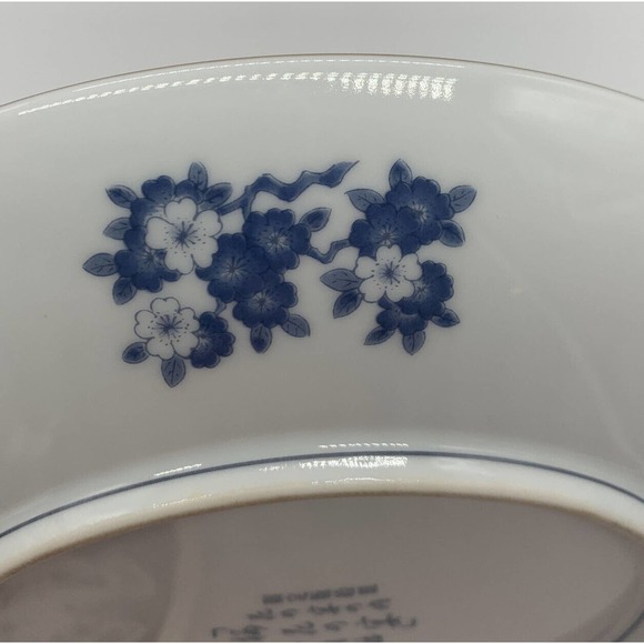 Vntg Japanese Imari Porcelain Flower Festivals CherryBlossom 8.75” Franklin Mint - Picture 5 of 7